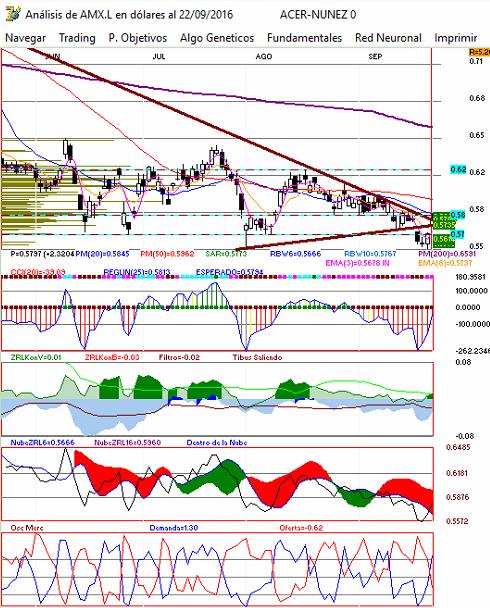 gr�fica diaria de amx l