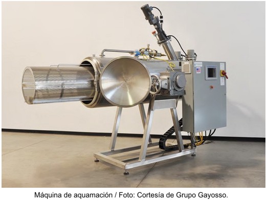 m�quina de aquamaci�n, cortes�a de grupo gayosso
